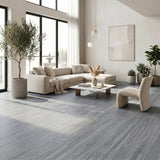 Peel and Stick Vinyl PVC Floor Tile 36x6 inches, 60-Pack 90 Sq.Ft