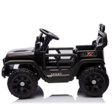 24V Kids Ride on Car W/Parents Control,Four-wheel suspension,2WD,Power display,B
