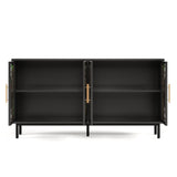 60.3 "Decorative Cabinet with 4 doors