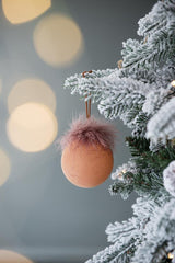 Glass Christmas Ball Ornaments Set of 12 Holiday Decorations