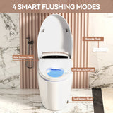 Smart Toilets with Heated Bidet Seat.Portable toilet