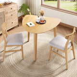 Engineered Wood Dining Table Natural 39"
