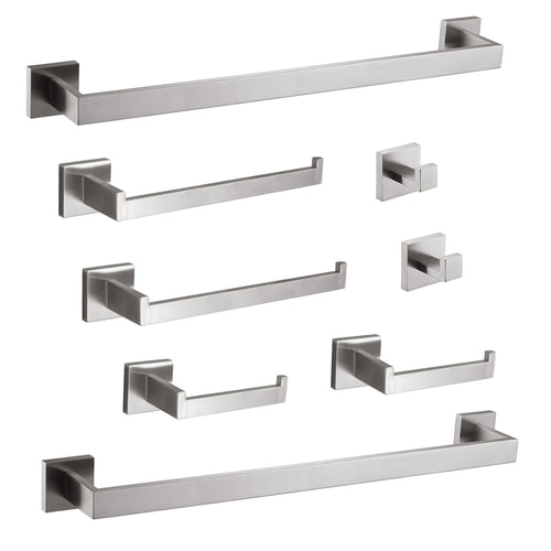 8-Piece Bathroom Hardware Set