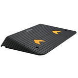 Threshold Ramp Rubber 3.5 In Non-Slip Beveled Doorway 35.5x21 In Channel
