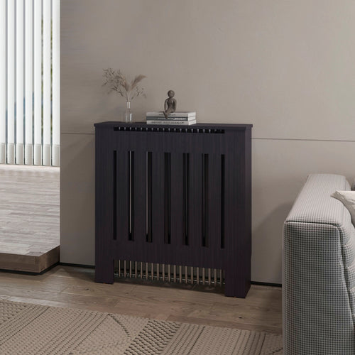FM FURNITURE Rio Radiator Cover with Storage, Space,Saving Design, Wengue