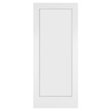 34 in. x 80 in. x 1-3/8 in. Shaker White Primed 1-Panel Wooden Interior Slab
