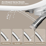 Smart Toilet with Bidet Built in, ADA One-Piece Toilet Auto Open/Close & Flush