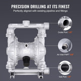 Air Operated Double Diaphragm Pump, 44GPM