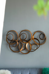 Gold Leaf Wall Decor 38.5x22x4.2 inches