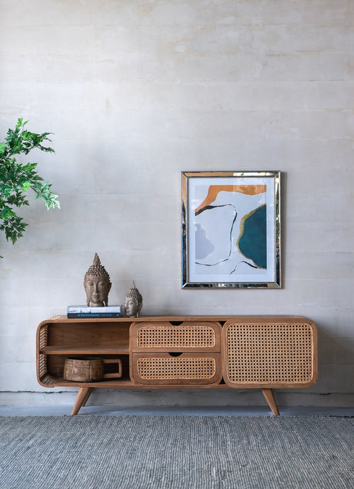Teak Cabinet 59x15x20