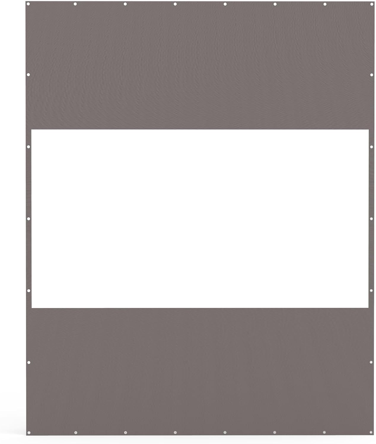 Clear PVC Outdoor Curtain Panel 10'H x 8'W Waterproof