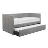 Daybed with Trundle Wood Gray
