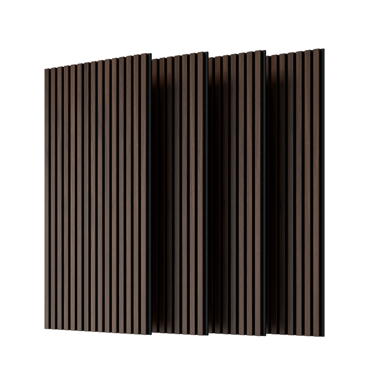 Wood Panels for Wall Slat Wall Panels, 4PC Wood Slat Acoustic Panels