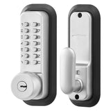 Mechanical Keyless Entry Door Lock, 2.0 Code Upgrade, 4-7 Digits Code