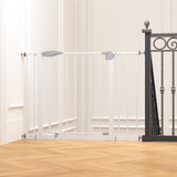 29.5-44.1" Wide Baby Gate for Stairs, Dog Gate Indoor for Doorways