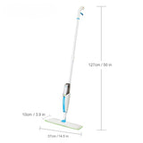 Spray Mop - Microfiber - 300ml Reusable Bottle - Washable Pad