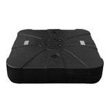 Patio Umbrella Base with Wheels, 260 LBS, 34" Square
