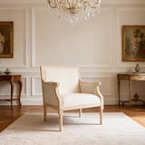 Linen Dining Chair Beige