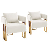 Velvet Sofa White
