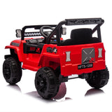 12V Kids Ride On Electric Truck Car W/Parents Control,2WD,Four-wheel suspension,