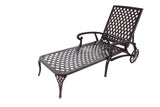 Aluminum Outdoor Chair Brown
