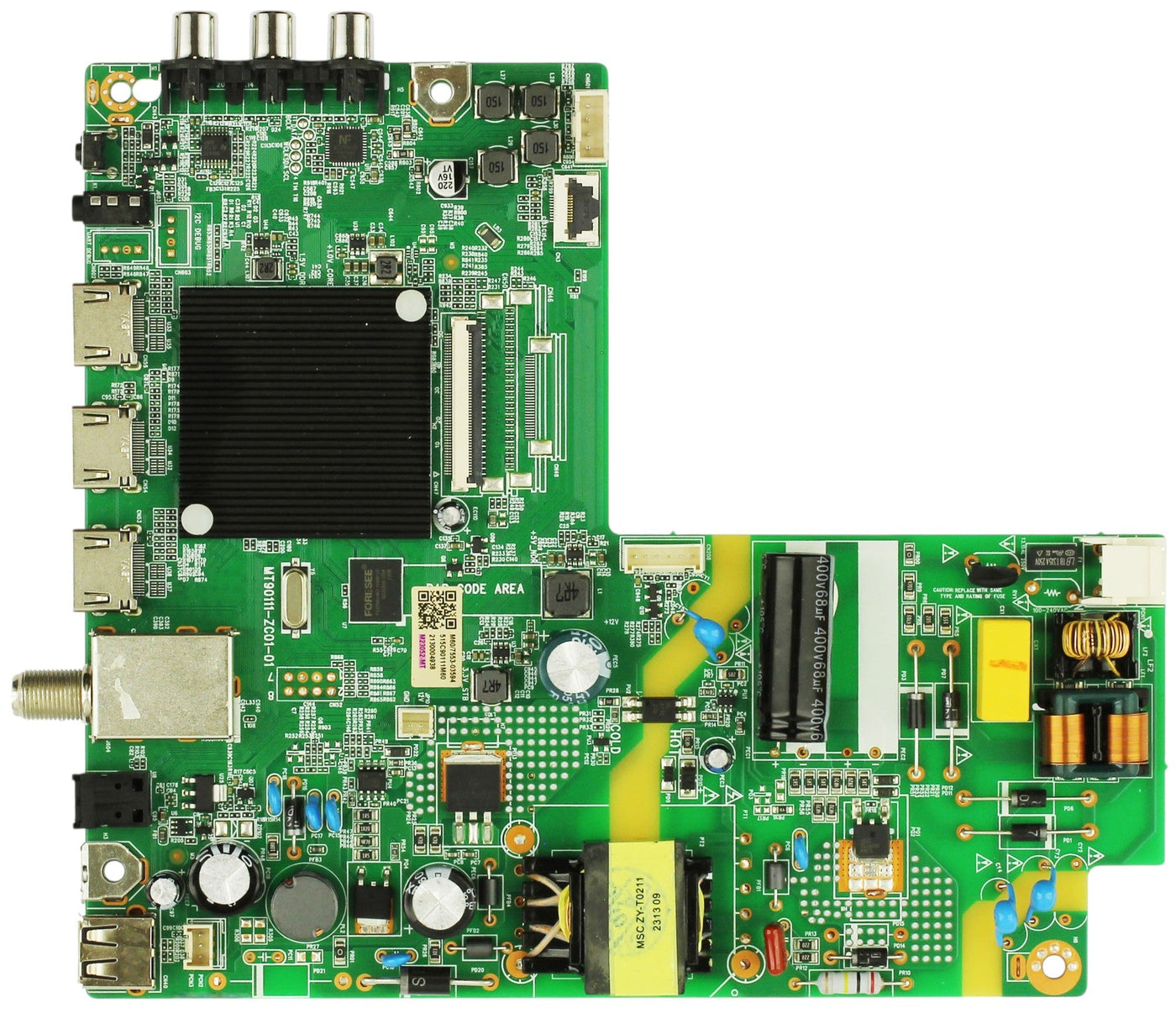 Onn 515C90111M60 M23052-MT Main Board Power Supply for 100012589