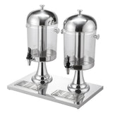 Beverage Dispenser, 2.1 Gallon x 2 Drink Dispenser for Parties