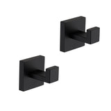 2 Pack Stainless Steel Wall Mounted Towel Hooks