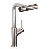 30" Drop-in Kitchen Sink with Pull-out Faucet and Soap Dispenser
