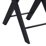 Accent Table - Modern - Burgundy and Black - USB Port and Drawer