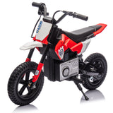 24V Kids Ride On Electric Toy Motocross Motorcycle,200W High Speed Hub Motor,Rea