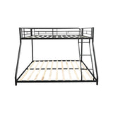Full Metal Bunk Bed Black