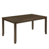 Wood Dining Set Walnut
