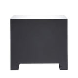 Console Cabinet - Glam - Mirrored with Faux Agate Inlay - 3 Drawers