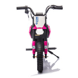 24V Kids Ride On Electric Toy Motocross Motorcycle,200W High Speed Hub Motor,Rea