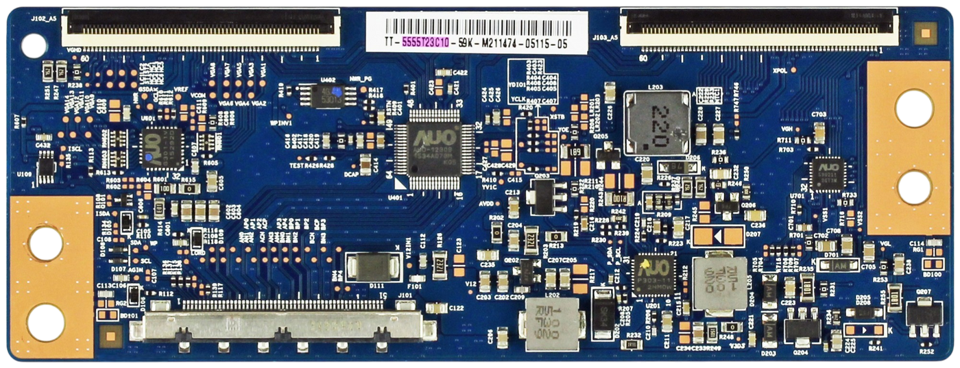 55.55T23.C10 Vizio T-Con, T550HVN08.5, 5555T23C10, 55T23.C0K, E55-C1, E55-D0,