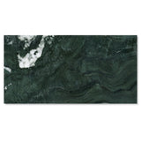 Diamond Green Polished Marble Tile 12x24 Natural Stone Wall Floor