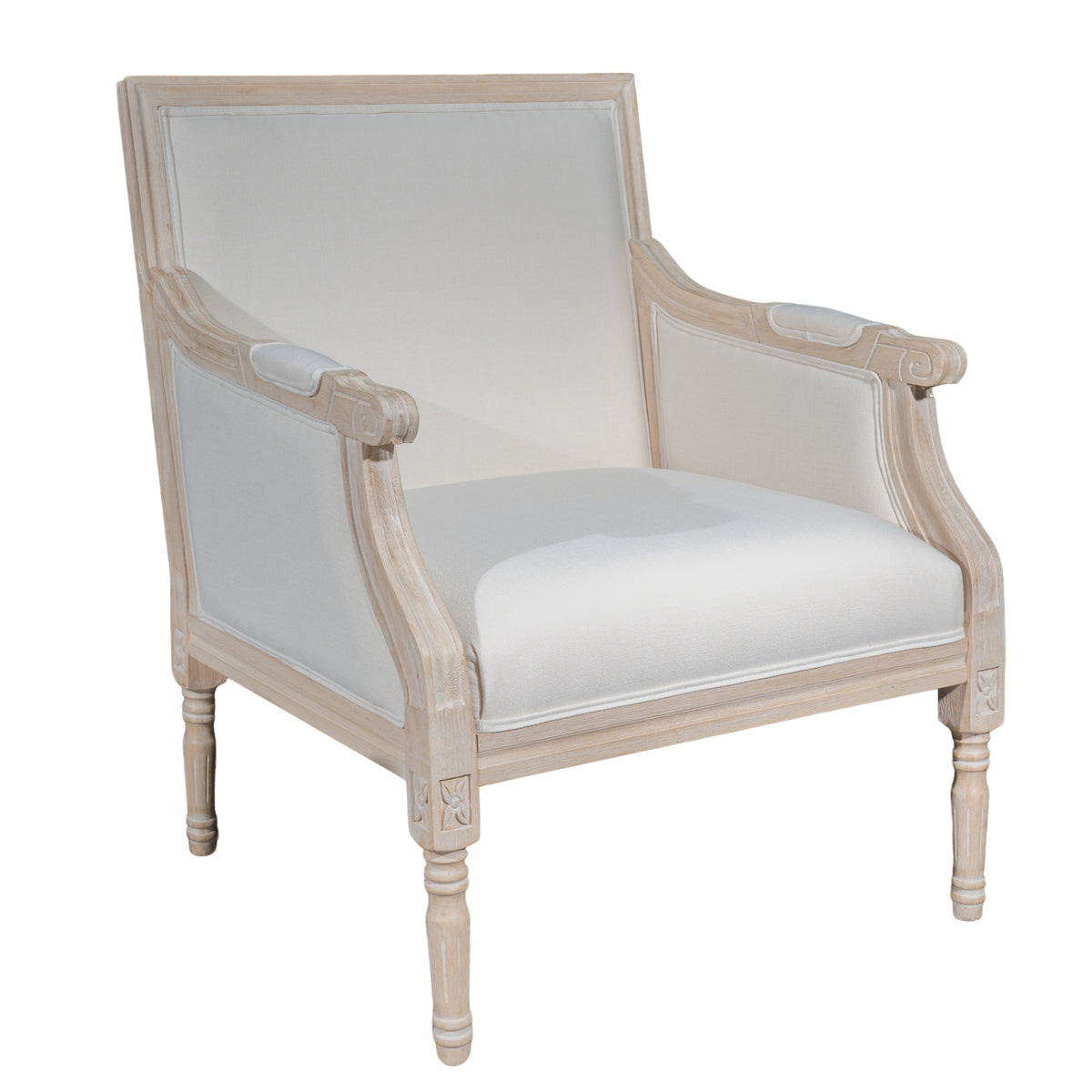 Linen Dining Chair Beige