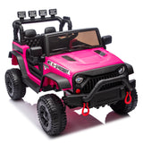 24V Kids Ride On Car W/Parents Remote Control,400W Motor,Four Wheel Suspension,A