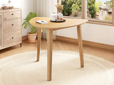 Engineered Wood Dining Table Natural 39"