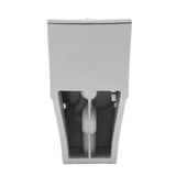 Ceramic One Piece Toilet for Bathroom, 12-inch Rough-In, 1.1/1.6 GPF