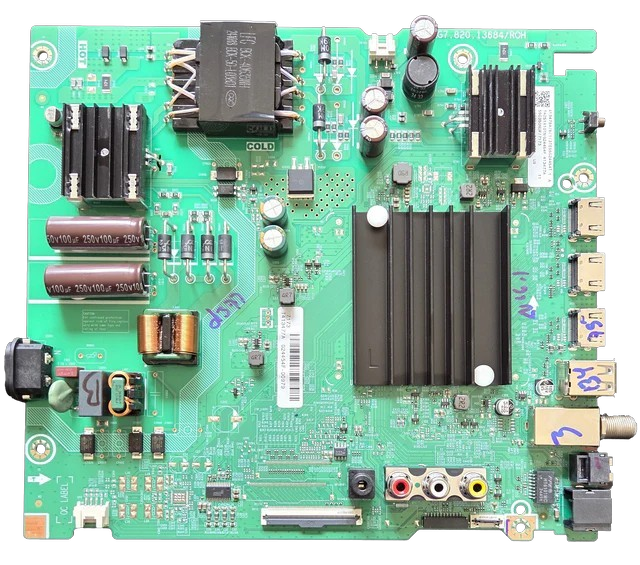 413478 Toshiba Main /Power Supply Board, 413477 , RSAG7.820.13684 ROH , 55C350NU