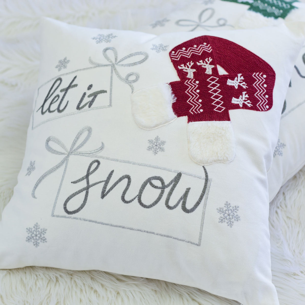 Bed Pillow Red