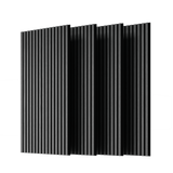 Wood Panels for Wall Slat Wall Panels, 4PC Wood Slat Acoustic Panels