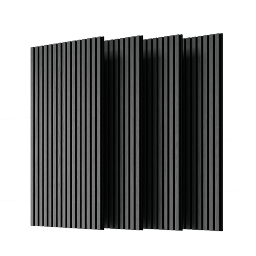 Wood Panels for Wall Slat Wall Panels, 4PC Wood Slat Acoustic Panels