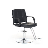 Barber Chair for Hair Stylist- 360° Swivel, Adjustable Height