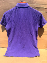 Polo Ralph Lauren Big Pony Custom Fit Polo Shirt - Purple - Size S