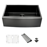 36" Stainless Steel Apron Front Farmhouse Kitchen Sink