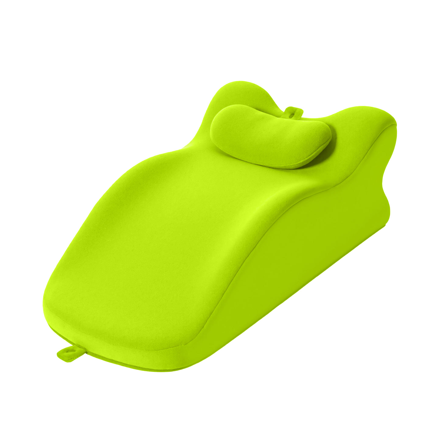 Ergonomic Green Memory Foam Spinal Posture Support Pillow
