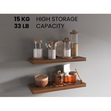 Floating Wall Shelves Set of 2 - Matte Finish - 31.5"W